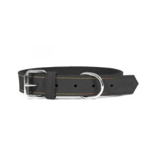 Coleira de Pele Nobuck Preto Coleira de Pele Nobuck Preto